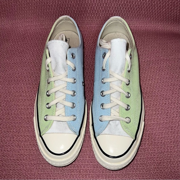 Converse Chuck 70 Low Tri-Panel Three Color Canvas Sneakers women’s 10 / men’s 8 - Picture 6 of 10